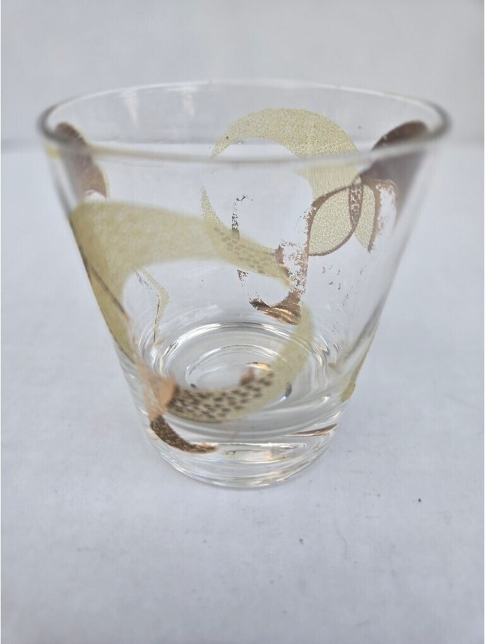 Golden Foliage Libby Glass